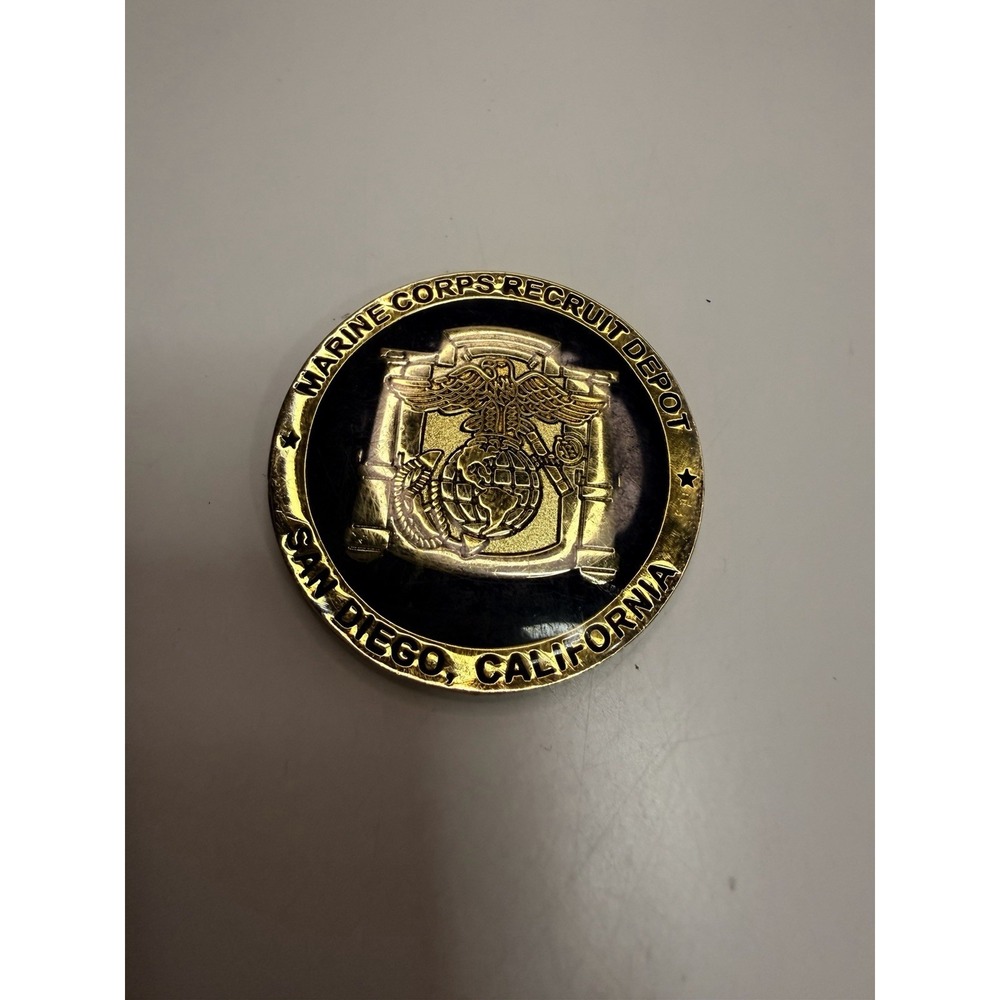 USMC Challenge Coin MCRD San Diego 3rd Battalion Kilo India Lima Mike Companies